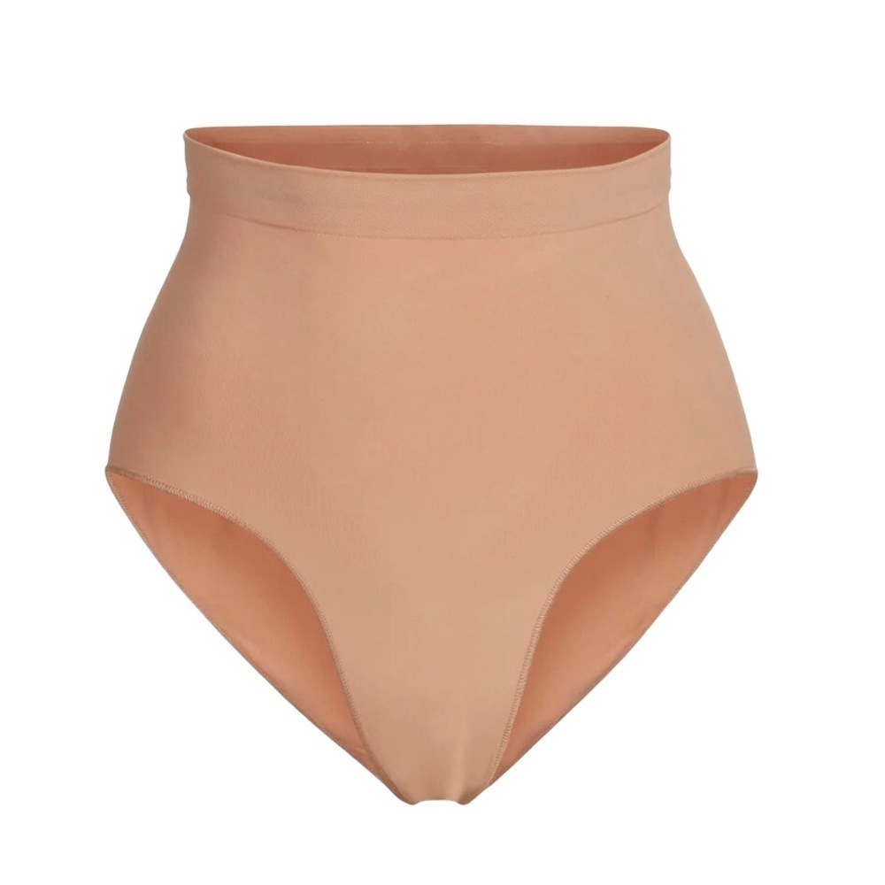 Skims Sculpting Mid Waist Brief Ochre Size XXS/XS Shapewear Slimming Smoothing - Picture 1 of 8